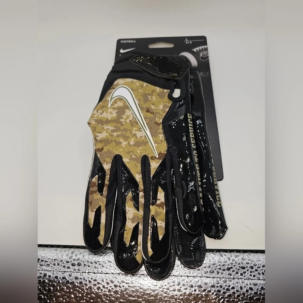 Nike Vapor Jet 6.0 Salute to Service Mens Football Receiver Gloves Size L